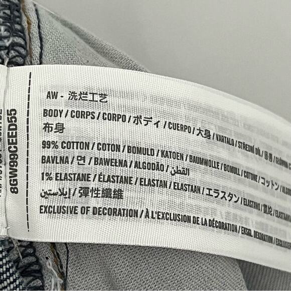 NWT A&F 22 PLUS 4” Mom Short Curve Love Dark 36/22 high rise 0853 - Picture 12 of 12